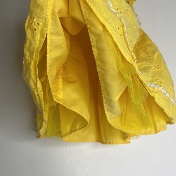 SWEET HEART ROSE YELLOW DAISY SPRING DRESS SIZE 12 Months - Picture 5 of 9